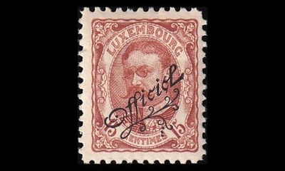 Luxemburg 83 * Virkamerkki 15 C (1908)