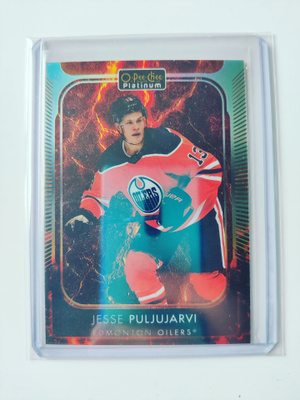 Jesse Puljujärvi 21-22 Opc Platinum Hot Magma /499