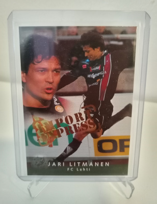 2004 Cardset Veikkausliiga Import Express Jari Litmanen #1