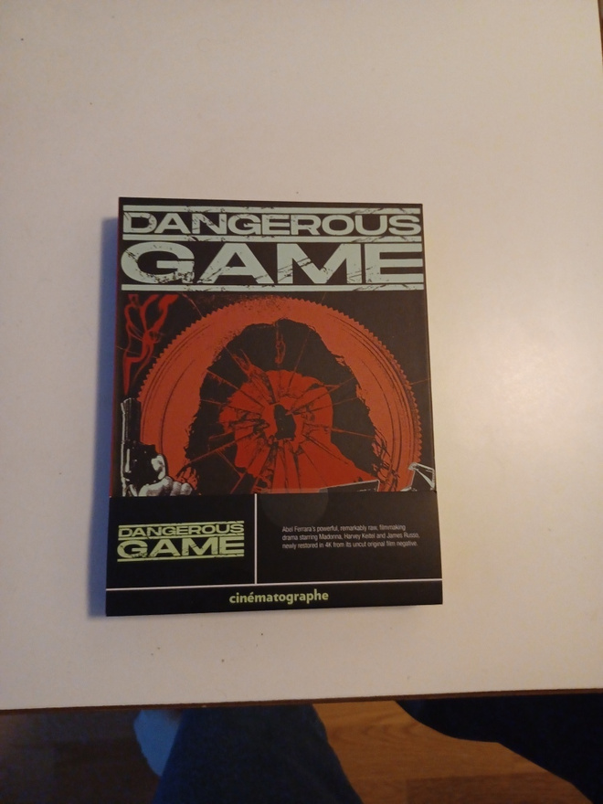 Dangerous Game Blu ray