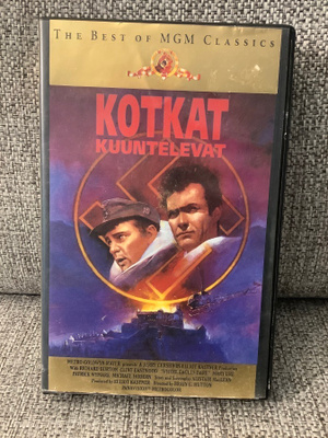 KOTKAT KUUNTELEVAT  (CLINT EASTWOOD)  VHS