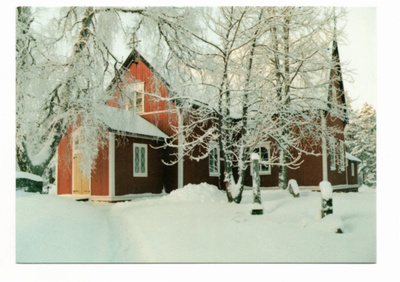 Kustavi: kirkko talvella