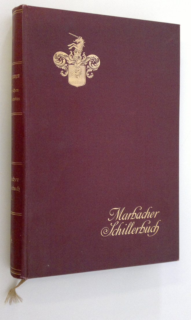 Otto Guntter : Marbacher schillerbuch 2