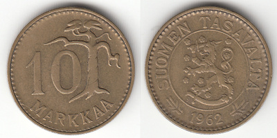 10 mk 1962