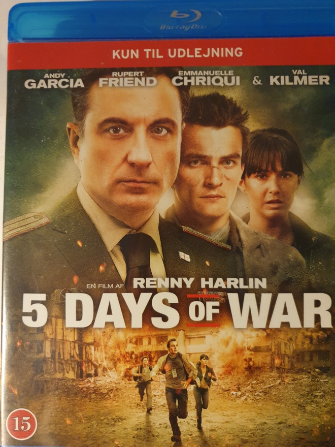 5 DAYS OF WAR  BLU-RAY Renny Harlin