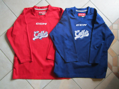HIFK Callen kiekkokoulu treenipaidat 2 kpl koko junior S