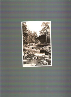 Langinkoski, Kalastusmaja, kulkenut 1961.