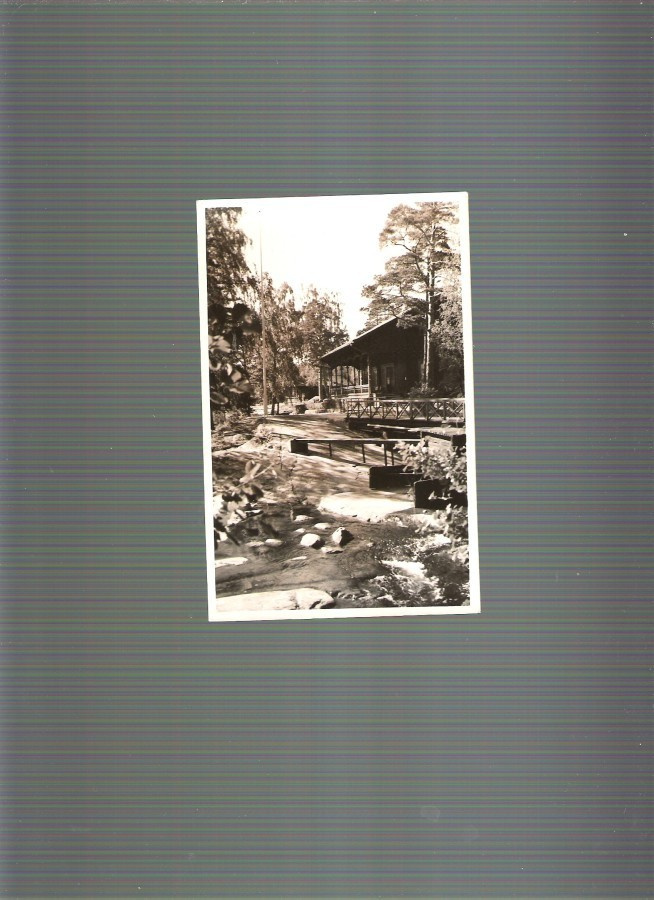 Langinkoski, Kalastusmaja, kulkenut 1961.