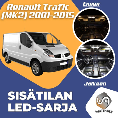Renault Trafic (MK2) Sisätilan LED-sarja 5-osain