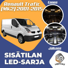 Renault Trafic (MK2) Sisätilan LED-sarja 5-osain - pikkukuva 1