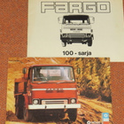 1976 Fargo 100 kuorma-auto esite - suom - 20 siv - KUIN UUSI - pikkukuva 1