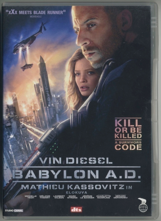 BABYLON A.D. – Suomi-DVD 2008 - Vin Diesel, Michelle Yeoh
