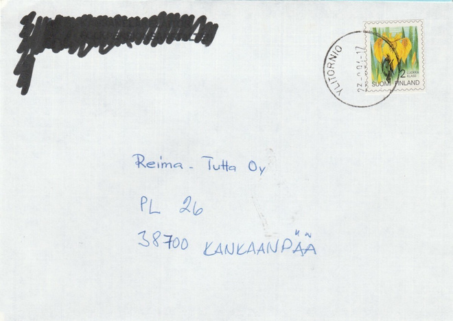 Postileima, Satelliittileima  YLITORNIO