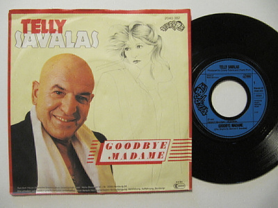 Telly Savalas Goodbye Madame 7" sinkku Kojak