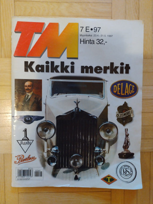 TM 7E/1997 Kaikki automerkit