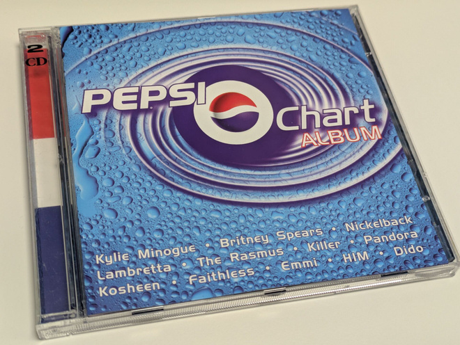 Pepsi Chart Album (2CD) MINT!! Dido Emmi HIM Westlife Modjo