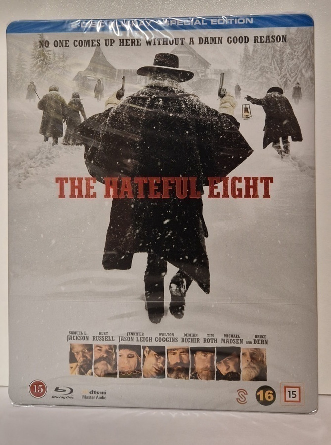 The Hateful Eight - Special Edition Blu-ray Steelbook UUSI!