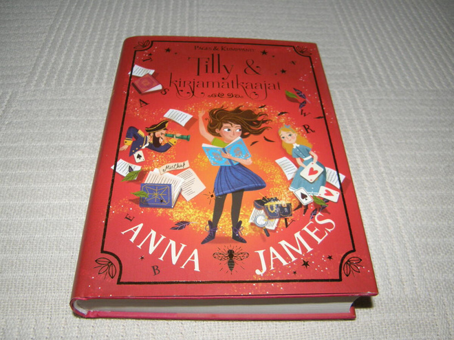 Anna James Tilly & kirjamatkaajat -sid