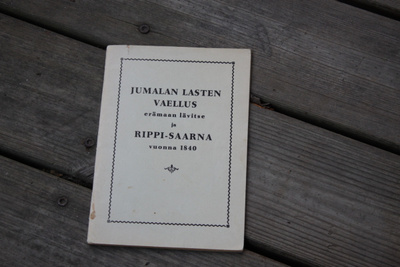 N. Durckman Jumalan lasten vaellus erämaan lävitse rippi- T1