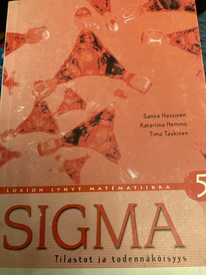 SIGMA - TILASTOT JA TODENNÄKÖISYYS