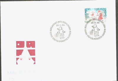 1984 joulu FDC