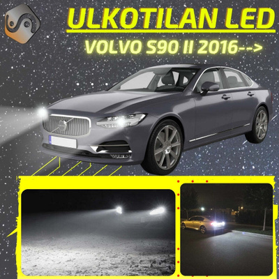 S90 II 2016--> Ulkoiset LED -valot