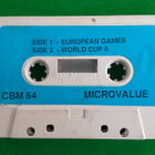 European Games + World Cup II pelit, Microvalue (CBM 64) - pikkukuva 1