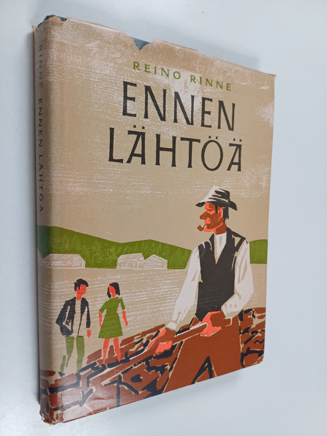 Reino Rinne : Ennen lähtöä (signeerattu, tekijän omiste)