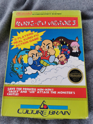 Nes Kung Fu heroes