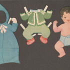 Paperinukke vauva 1940-50-luku, Suomi - pikkukuva 1