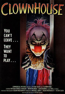 Clownhouse 1989 Sam Rockwell, mielipuoli klovnit kauhu -RARE