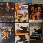 27 DVD -elokuvaa (mm Bad Boys 1&2, Taken, Transporter,Batman - pikkukuva 3