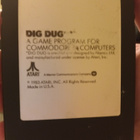 Dig Dug A Game Program For Commodore Computers moduuli RARE - pikkukuva 1