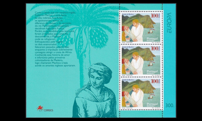 Madeira 191BL16 ** Europa myytit ja legendat (1997)
