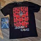 SQUID GAME NETFLIX musta t-paita M/L - pikkukuva 1