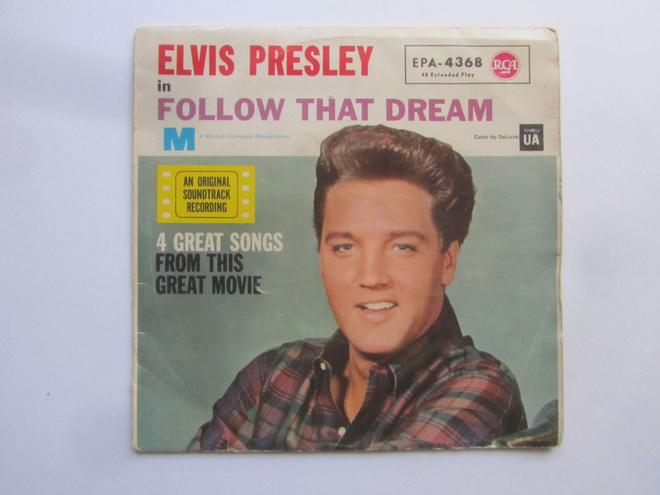 Elvis Presley: Follow That Dream 7" EP  1962