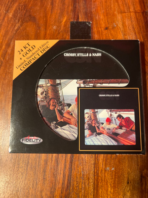 crosby, Stills, Nash - CSN Sacd/cd 24 k. kultalevy