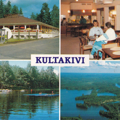 Punkaharju. Kultakivi leirintä, sommitelmakortti . e313