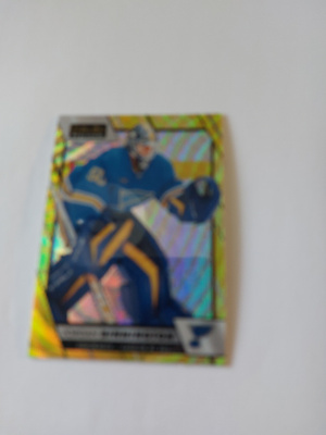 23-24 OPC Platinum Neon Yellow Surge #185 Jordan Binnington