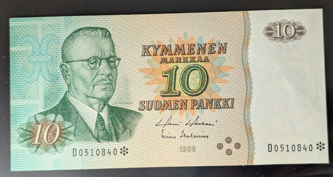 10 Markkaa 1980 tähti D0510840