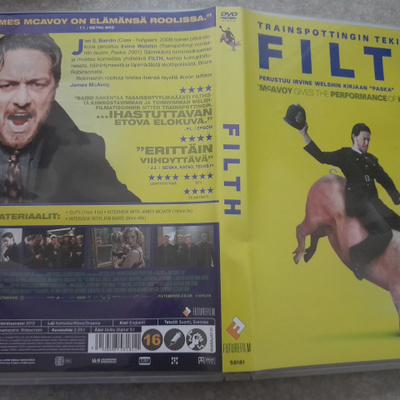 Filth dvd,paska
