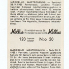 Purukumikuva Filmitähti-sarja n:o 50 MARCELLO MASTROIANNI - pikkukuva 2