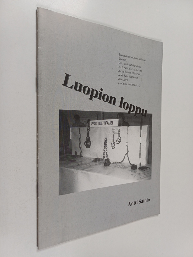 Antti Sainio : Luopion loppu