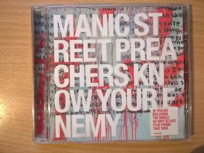 Manic Street Preachers - Know Your Enemy CD
