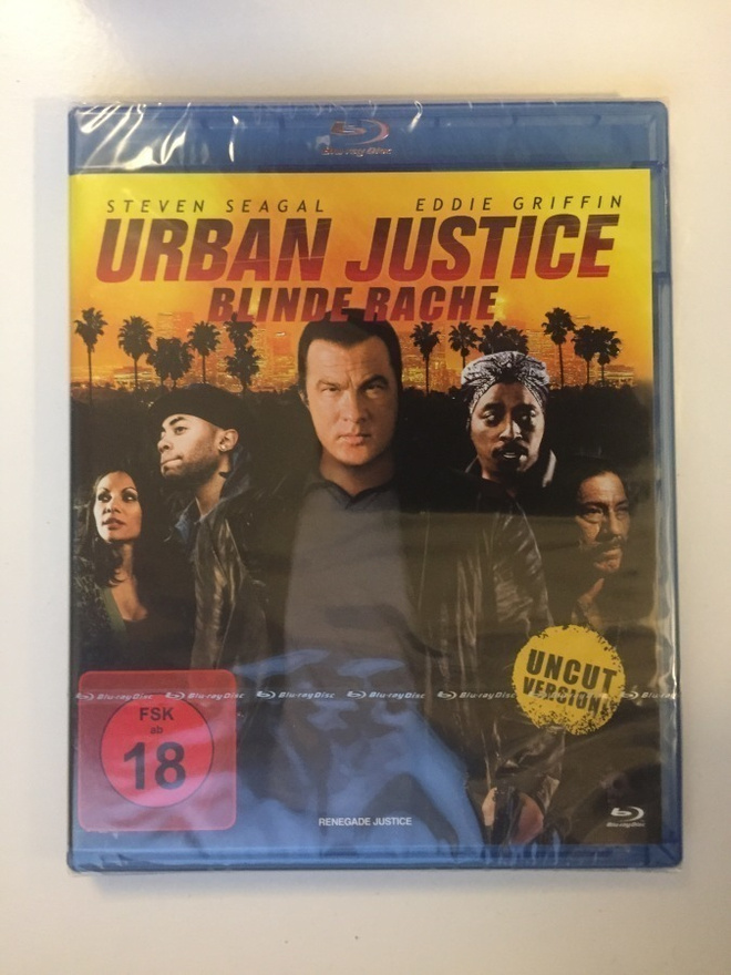 Urban Justice - Uncut Version [Blu-ray] Steven Seagal (UUSI)