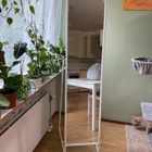 Suuri kokovartalopeili valkoisella kehyksellä IKEAsta - pikkukuva 1