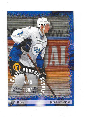 2002-03 Cardset #168 Juha Gustafsson , Espoo Blues