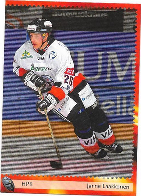 2002-03 CardSet #204 Janne Laakkonen HPK