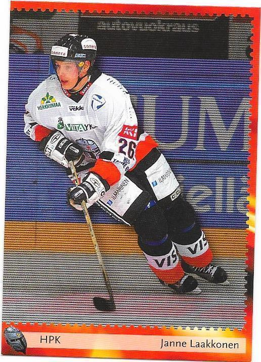 2002-03 CardSet #204 Janne Laakkonen HPK