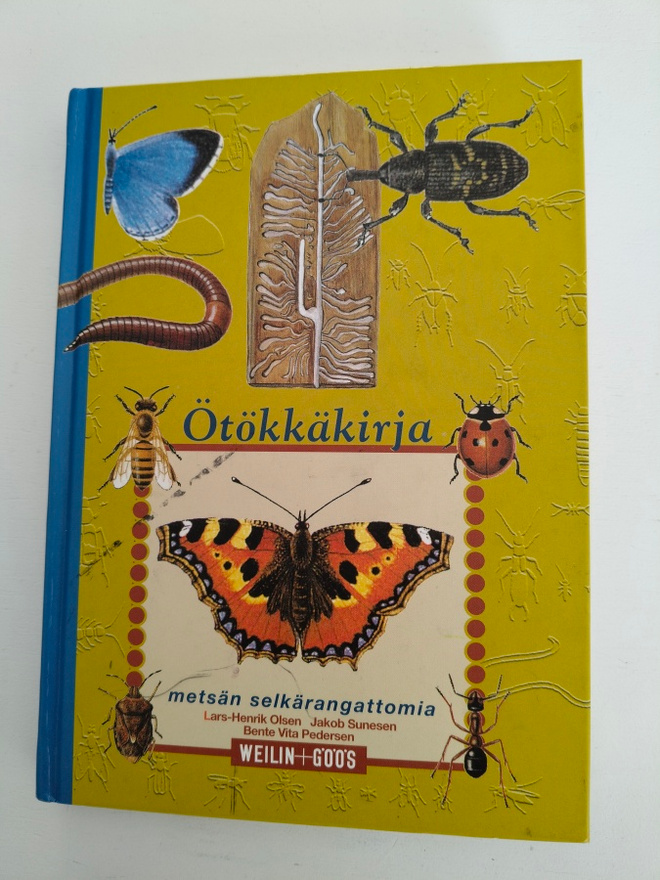 Ötökkä kirja - metsän selkärangattomia